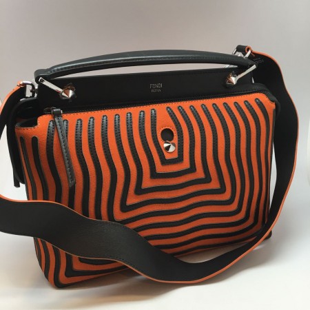 Эксклюзивная брендовая модель Женская сумка FENDI ROMA Orange