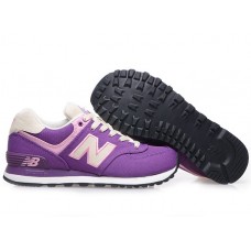 Женские летние кроссовки New Balance 574 Magenta