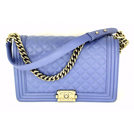 Эксклюзивная брендовая модель Женская сумка Chanel Medium Blue