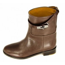 Женские сапоги Hermes High Broun