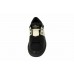 Эксклюзивная брендовая модель Женские кожаные кроссовки Valentino Garavani Rockstud черные с белым 