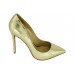 Эксклюзивная брендовая модель Женские кожаные туфли Christian Louboutin Pigalle Gold
