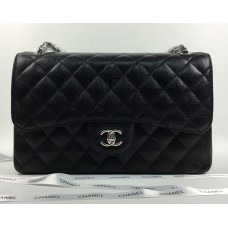 Женская сумка Chanel BlackSilver X 25 cm