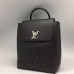 Эксклюзивная брендовая модель Женский рюкзак Louis Vuitton Black