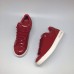 Эксклюзивная брендовая модель Женские кожаные красные кроссовки Louis Vuitton Frontrow Sneakers Women Red 