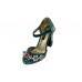 Эксклюзивная брендовая модель Женские туфли Dolce&Gabbana Green