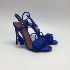 Босоножки Aquazzura Firenze Blue