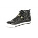 Эксклюзивная брендовая модель Осенние ботинки Versace Black Gold