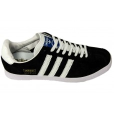 Мужские замшевые кеды Adidas Gazelle Skull Edidtion Black/White