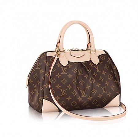 Эксклюзивная брендовая модель Женская брендовая кожаная коричневая сумка Louis Vuitton Broun V