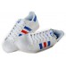 Эксклюзивная брендовая модель Кроссовки Adidas Superstar White/Blue/Red