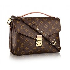 Женская брендовая сумка Louis Vuitton Pochette Metis Broun