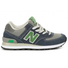 Женские летние кроссовки New Balance 574 Blue/Green