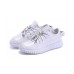 Эксклюзивная брендовая модель Кроссовки Adidas Yeezy Boost 350 White Leather