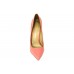 Эксклюзивная брендовая модель Женские лакированные туфли Christian Louboutin Pigalle розовые