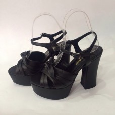 Женские босоножки Saint Laurent Black