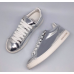 Эксклюзивная брендовая модель Женские кожаные лаковые кроссовки Louis Vuitton Frontrow Sneakers Women Silver 