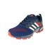 Эксклюзивная брендовая модель Мужские беговые кроссовки Adidas Marathon Flyknit синие с красным