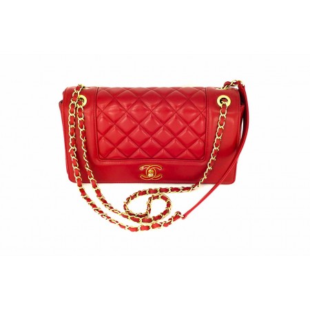 Эксклюзивная брендовая модель Женская сумка Chanel Red Z