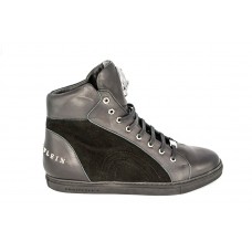 Мужские высокие брендовые осенние кроссовки Philipp Plein Anniston