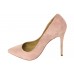 Эксклюзивная брендовая модель Женские замшевые розовые туфли Christian Louboutin Pigalle