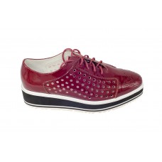 Женские Ботинки Prada Bordo