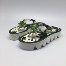 Шлепанцы Dolce&Gabbana Green