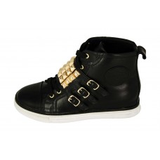 Женские кеды Hermes High Black