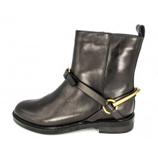 Женские осенние брендовые сапоги Chanel Cruise High Black