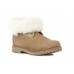 Эксклюзивная брендовая модель Зимние ботинки Timberland Teddy Fleece Camel
