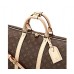 Эксклюзивная брендовая модель Брендовая кожаная дорожная сумка Louis Vuitton Keepall Broun