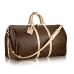 Эксклюзивная брендовая модель Брендовая кожаная дорожная сумка Louis Vuitton Keepall Broun
