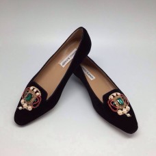 Лоферы Manolo Blahnik Black