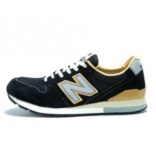 Мужские кроссовки New Balance 996 Black/White/Gold