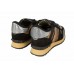 Эксклюзивная брендовая модель Женские кожаные кроссовки Valentino Garavani Rockstud черныесеребристые