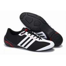 Мужские черные кроссовки Adidas Porsche Design Formotion (black/red/white) со скидкой