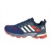 Эксклюзивная брендовая модель Мужские беговые кроссовки Adidas Marathon Flyknit синие с красным