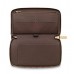 Эксклюзивная брендовая модель Брендовый кожаный кошелек Louis Vuitton Damier Broun