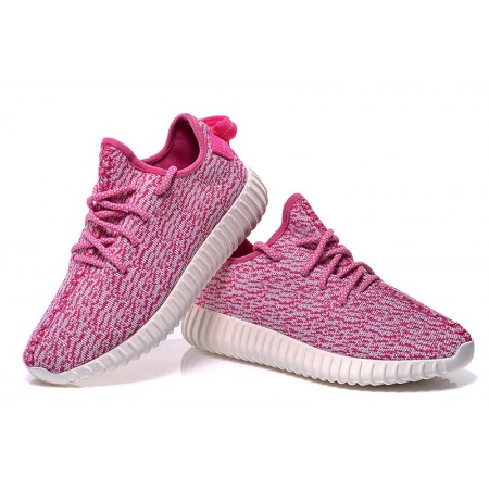 Эксклюзивная брендовая модель Женские летние розовые кроссовки Adidas Yeezy Boost 350 Pink