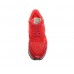 Эксклюзивная брендовая модель Женские кружевные кроссовки Valentino Garavani Rockstud красные