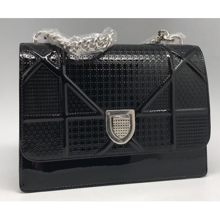 Эксклюзивная брендовая модель Женская сумка Christian Dior черная