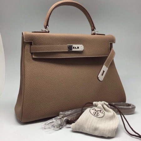 Эксклюзивная брендовая модель Женская сумка Hermes Beige