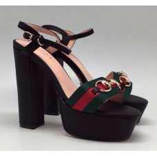 Босоножки Gucci Leila с декоративной пряжкой