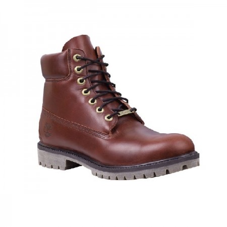 Эксклюзивная брендовая модель Осенние мужские ботинки Timberland Classic Brown Leather