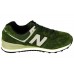 Эксклюзивная брендовая модель Мужские замшевые кроссовки New Balance 574 Green