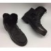 Эксклюзивная брендовая модель Женская зимняя обувь Jimmy Choo черная с мехом