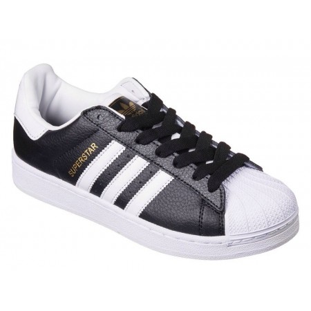 Эксклюзивная брендовая модель Кроссовки Adidas Superstar Black/White/Gold