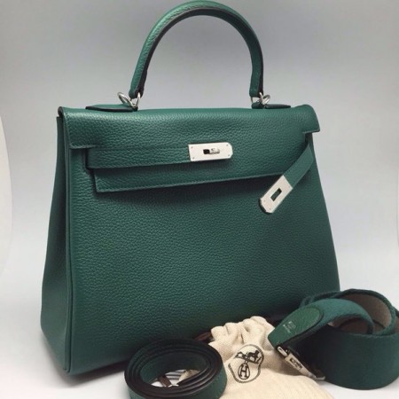 Эксклюзивная брендовая модель Женская сумка Hermes Green