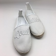 Женские эспадрильи Louis Vuitton Frontrow белые
