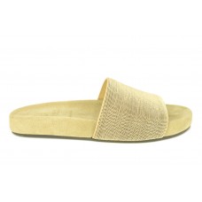 Женские замшевые шлепанцы Brunello Cucinelli бежевые